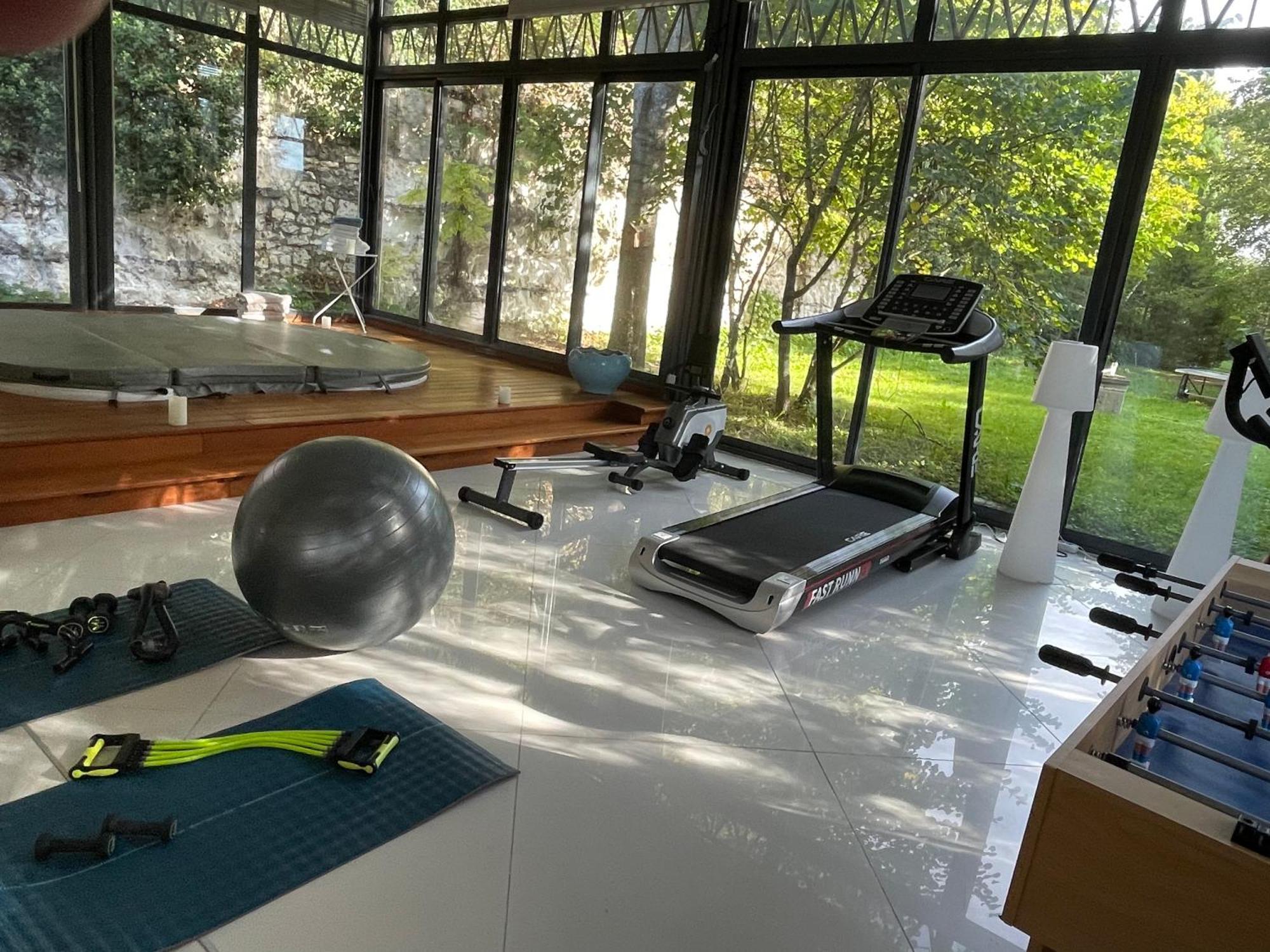 Domaine Spa Perret-Chateau Artdeco Mastersuite En B&B Et-Ou Gite De Charme-Giverny A 3Mn-Jardins Monet-Le Vexin-Piscine Ete-Parc 3Ha-Aire De Jeux Enfants-Pingpong-Options Breakfast-Diner-Billard-Sauna-Fitness-Hammam-Promo 2Nuits En Sus Jacuzzi 1H Off Sainte-Genevieve-les-Gasny Bagian luar foto